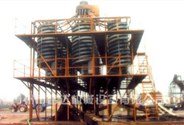 Complete gravity separation equipment of ore sand
